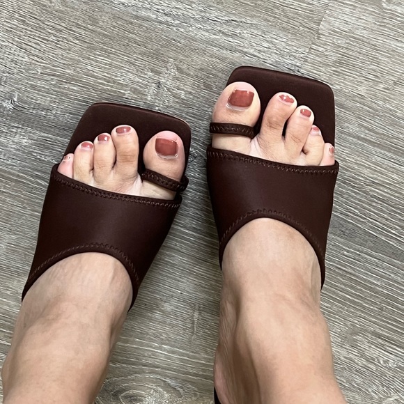 Brown Mule Sandal - Picture 9 of 11